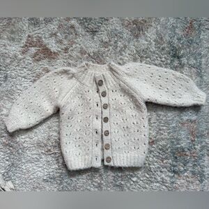 Rylee + Cru Soft Cream Knit Sweater